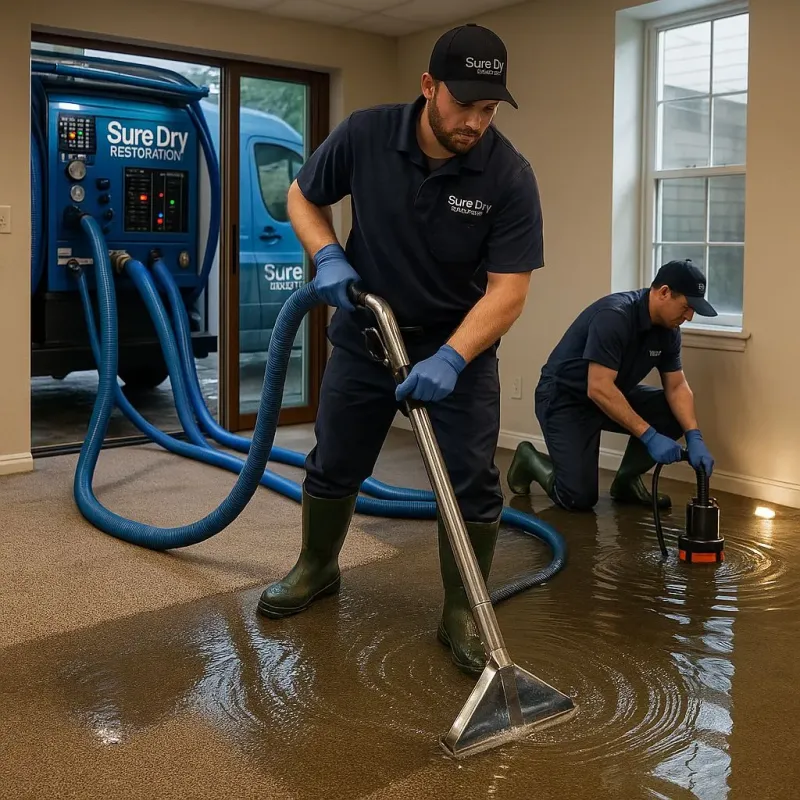 Water Extraction and Removal process in Dalton Gardens, ID